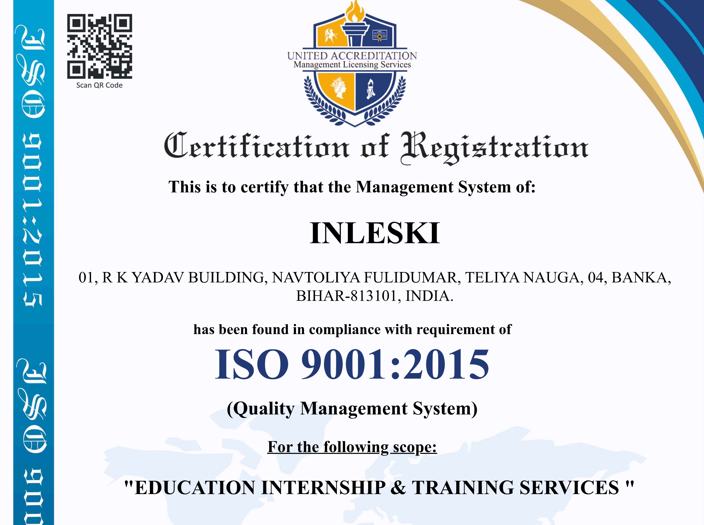 ISO Certification